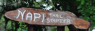 Napi Trail sign