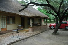 Kruger National Park rest camp cottage